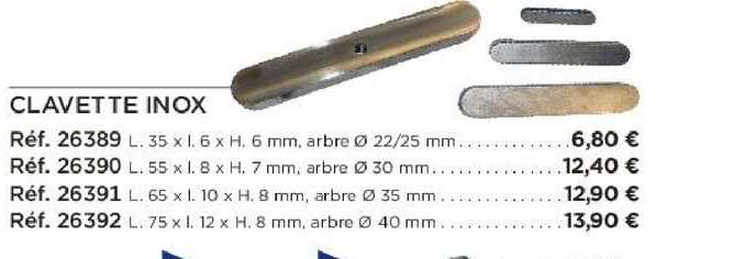 Clavette Inox