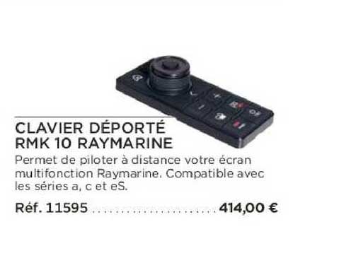 clavier déporté rmk 10 raymarine