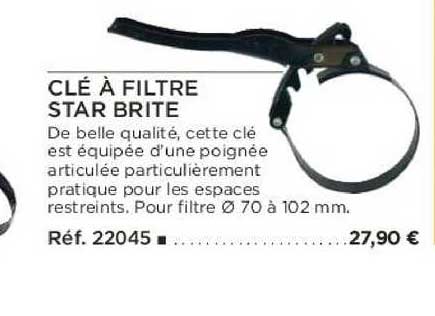 Clé à Filtre Star Brite