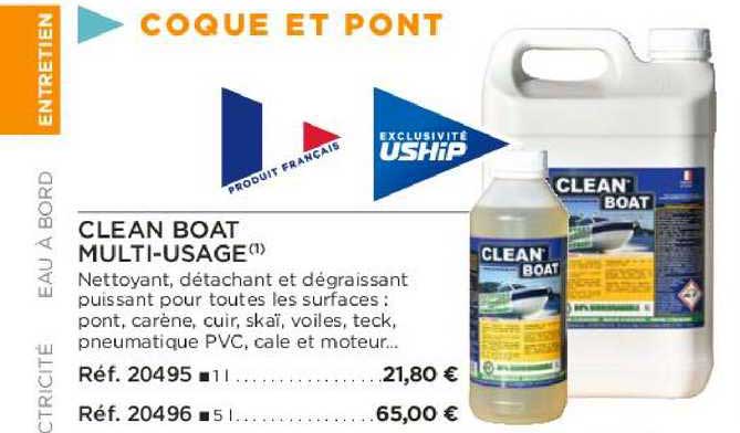 Clean Boat Multi-usage