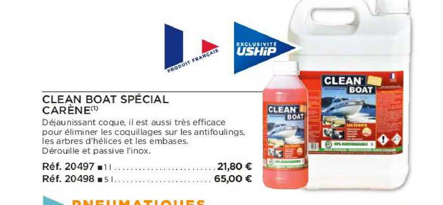 clean boat spécial carène