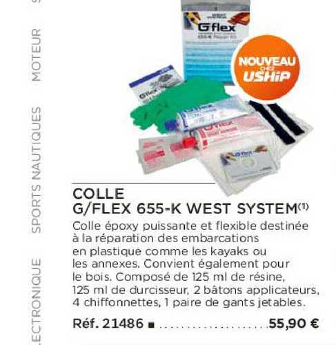 colle g-flex 655-k west system