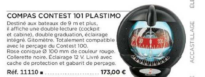 compas contest 101 plastimo