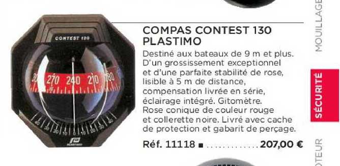 compas contest 130 plastimo