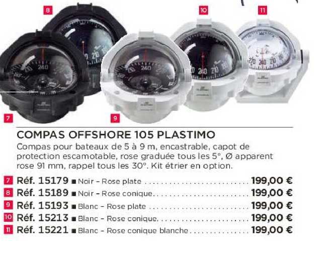 compas offshore 105 plastimo