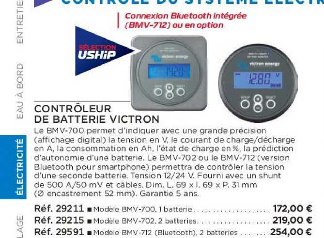 contrôleur de batterie victron