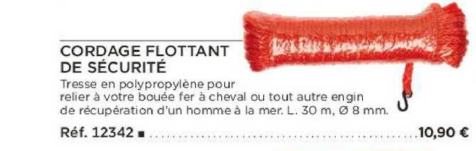 cordage flottant de sécurité