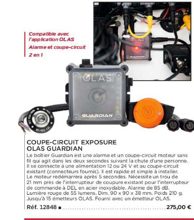 coupe-circuit exposure olas guardian