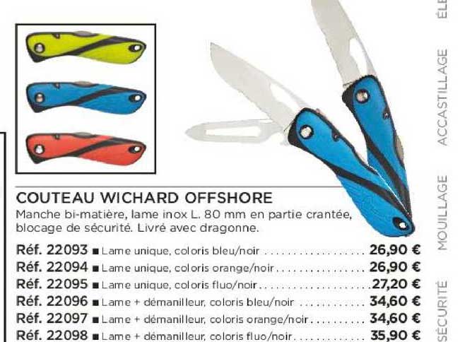 couteau wichard offshore