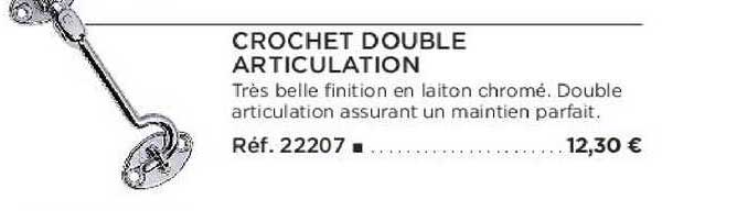 crochet double articulation