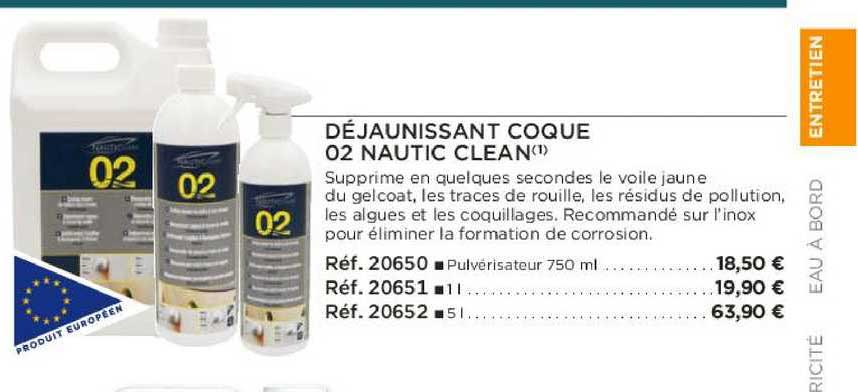 déjaunissant coque 02 nautic clean