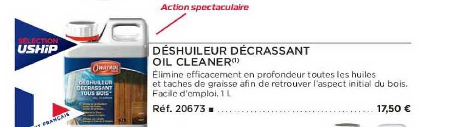 déshuileur décrassant oil cleaner
