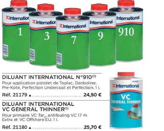 diluant international n°910 diluant international vc general thinner
