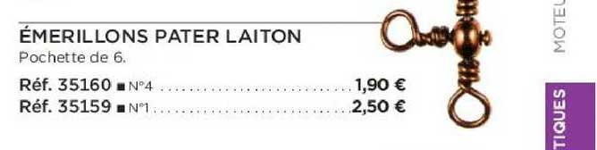 émerillons pater laiton