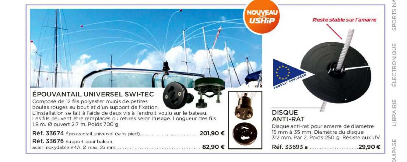 épouvantail universel swi-tec disque anti-rat