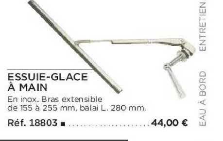 essuie-glace à main