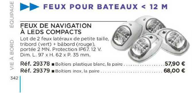 Feux De Navigation à Leds Compacts