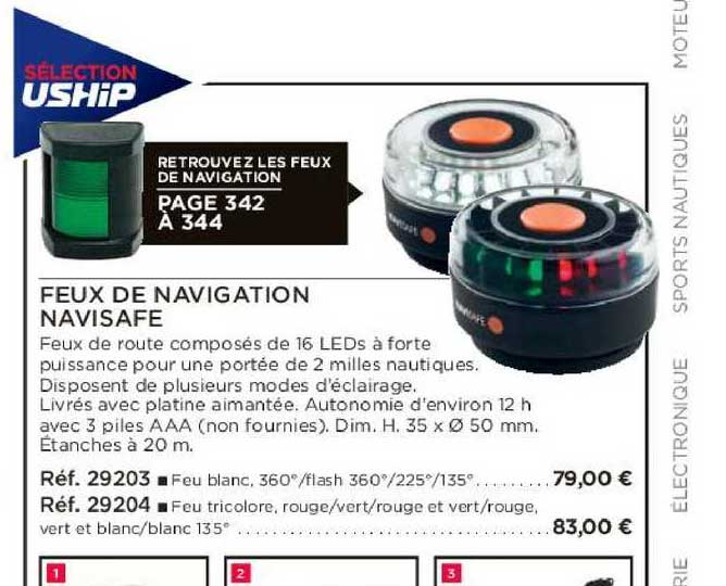 feux de navigation navisafe
