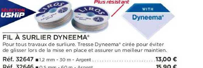 fil à surlier dyneema