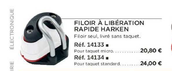 filoir à libération rapide harken