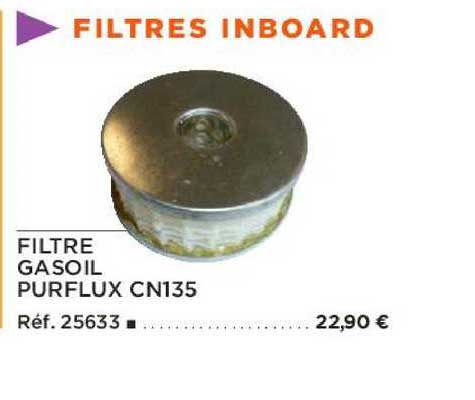 filtre gasoil purflux cn135