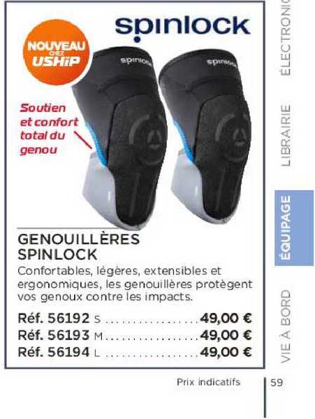 genouillères spinlock