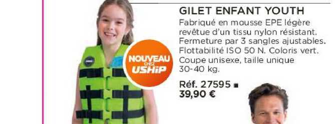 gilet enfant youth