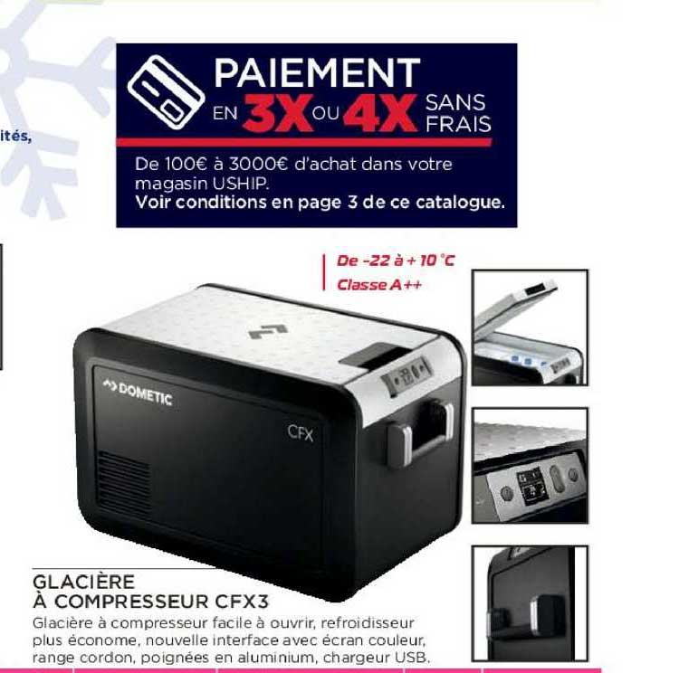 Glacière à Compresseur Cfx3