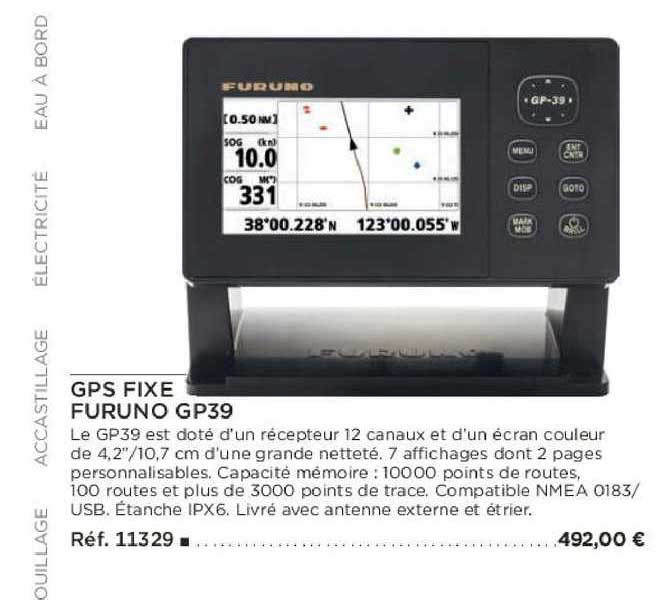 gps fixe furuno gp39