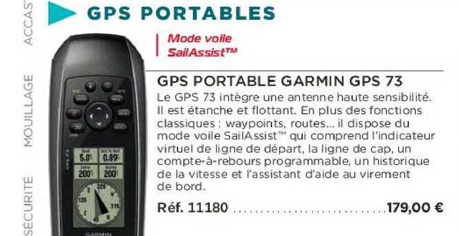 Gps Portable Gamin Gps 73