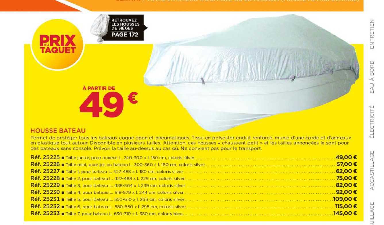 housse bateau