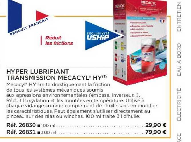 hyper lubrifiant transmission mecacyl hy