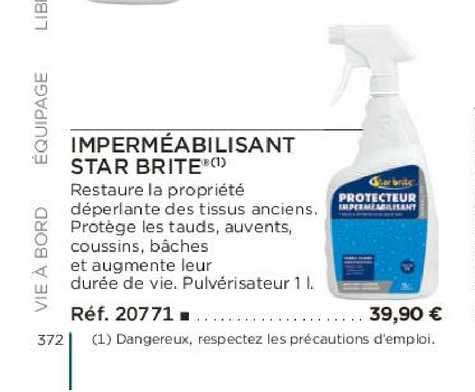 imperméabilisant star brite
