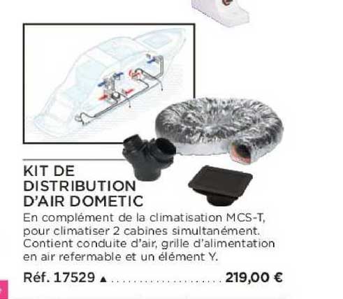 kit de distribution d'air dometic