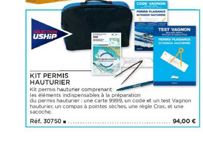 kit permis hauturier