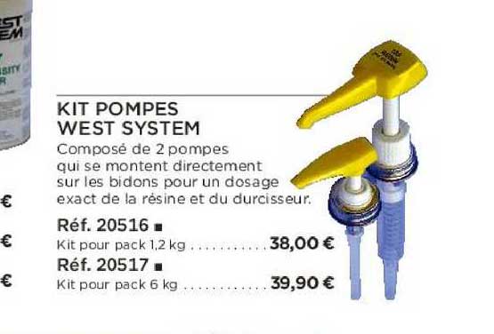 kit pompes west system