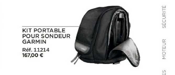 kit portable pour sondeur garmin