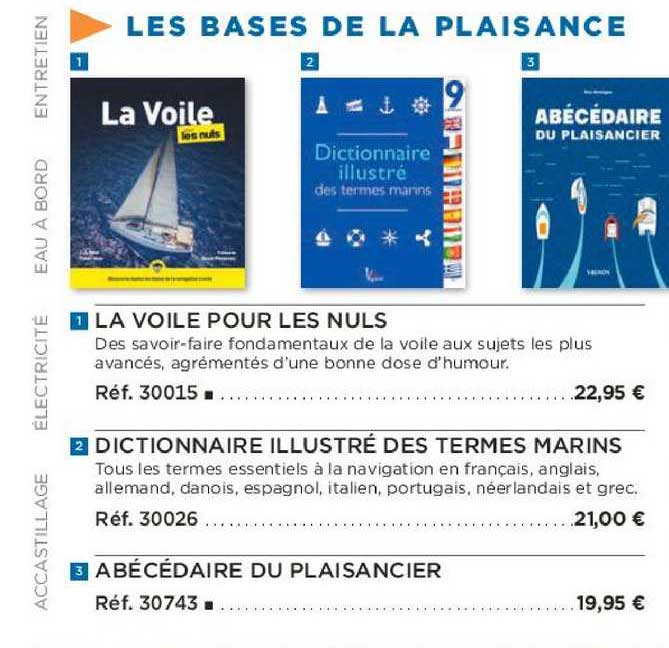 la voile pour les nuls dictionnaire illustré des termes marins abécédaire du plaisancier