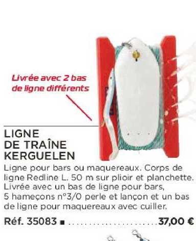 ligne de traîne kerguelen