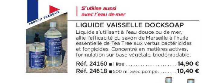 liquide vaisselle docksoap