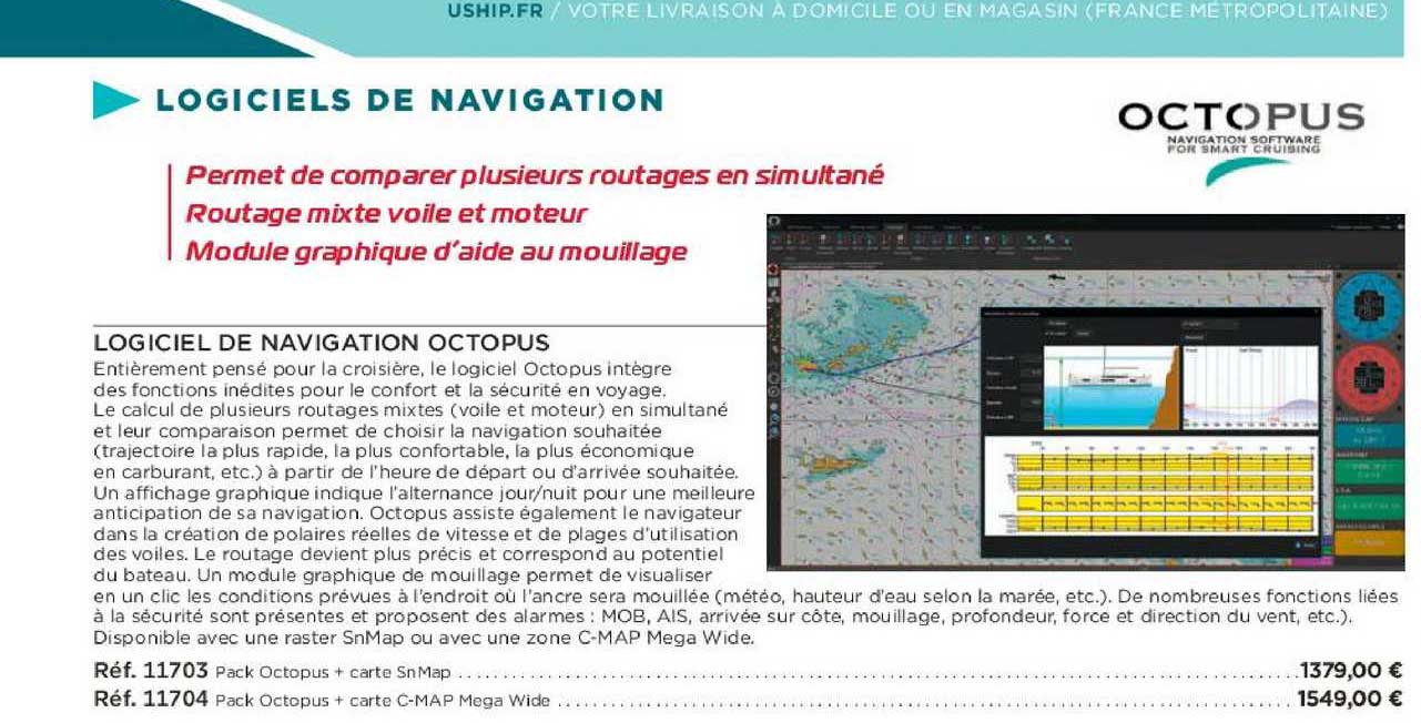 logiciel de navigation octopus