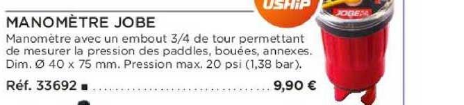 manomètre jobe