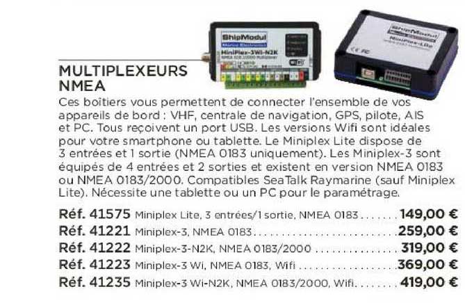 multiplexeurs nmea
