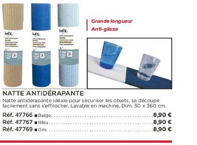 natte antidérapante