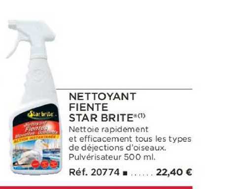 nettoyant fiente star brite