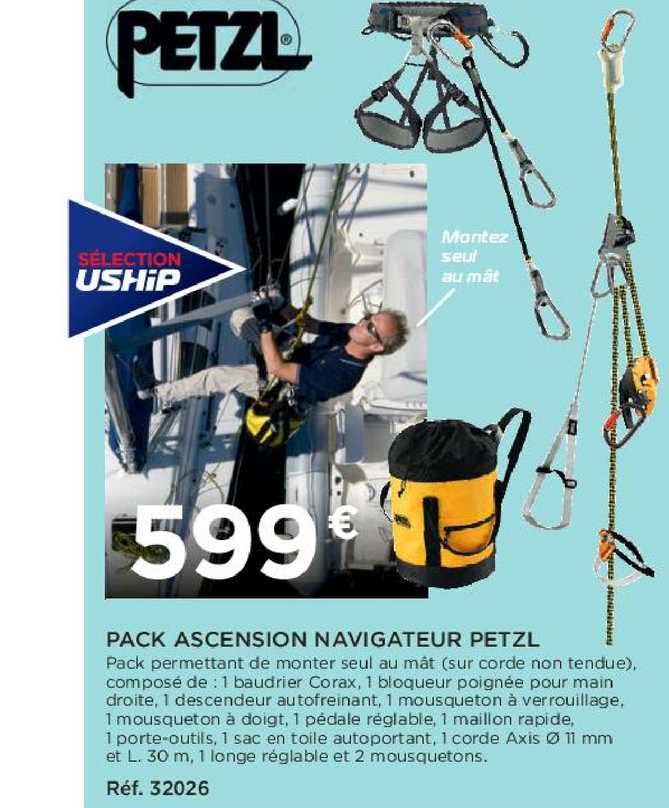 pack ascension navigateur petzl