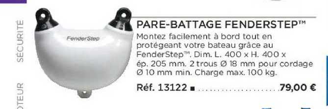 Pare-battage Fenderstep