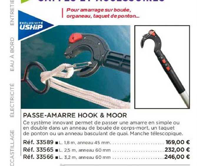 Passe-amarre Hook & Moor