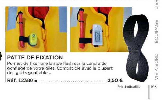 patte de fixation
