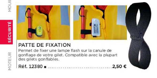 patte de fixation